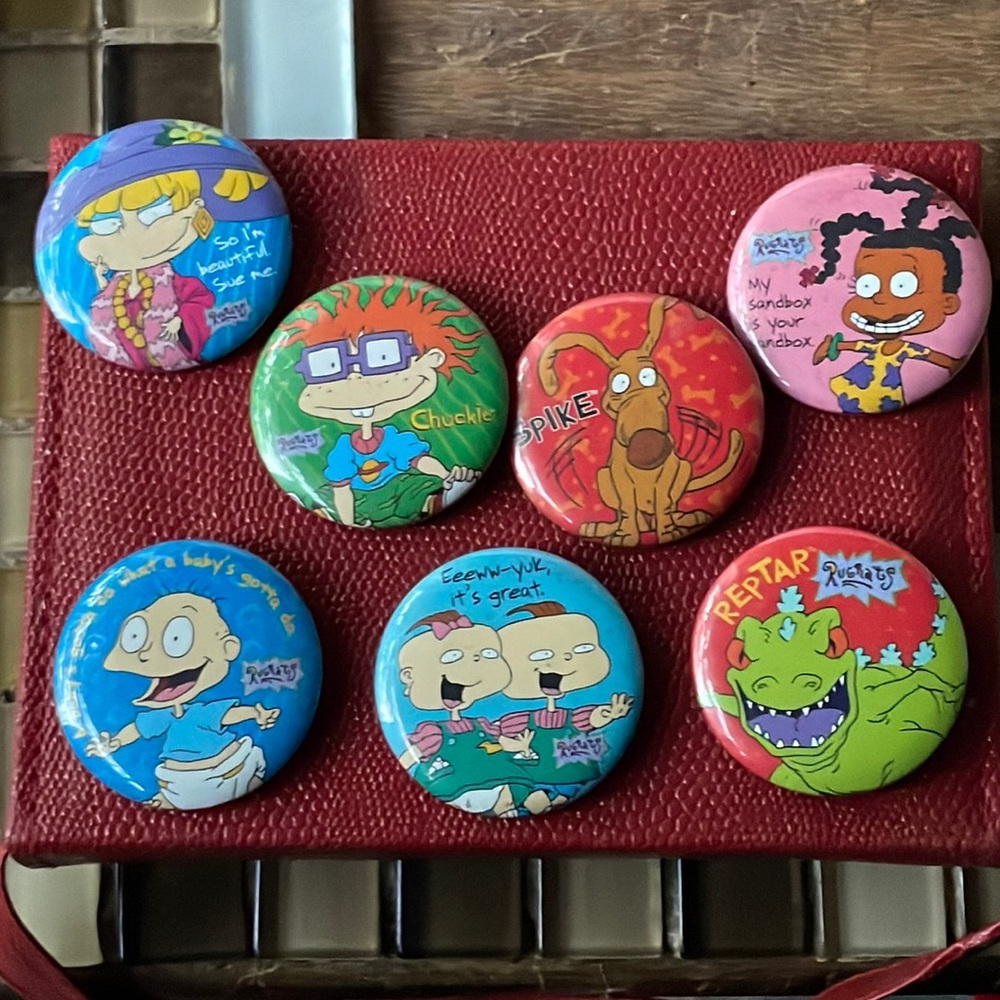 Rugrats buttons a set